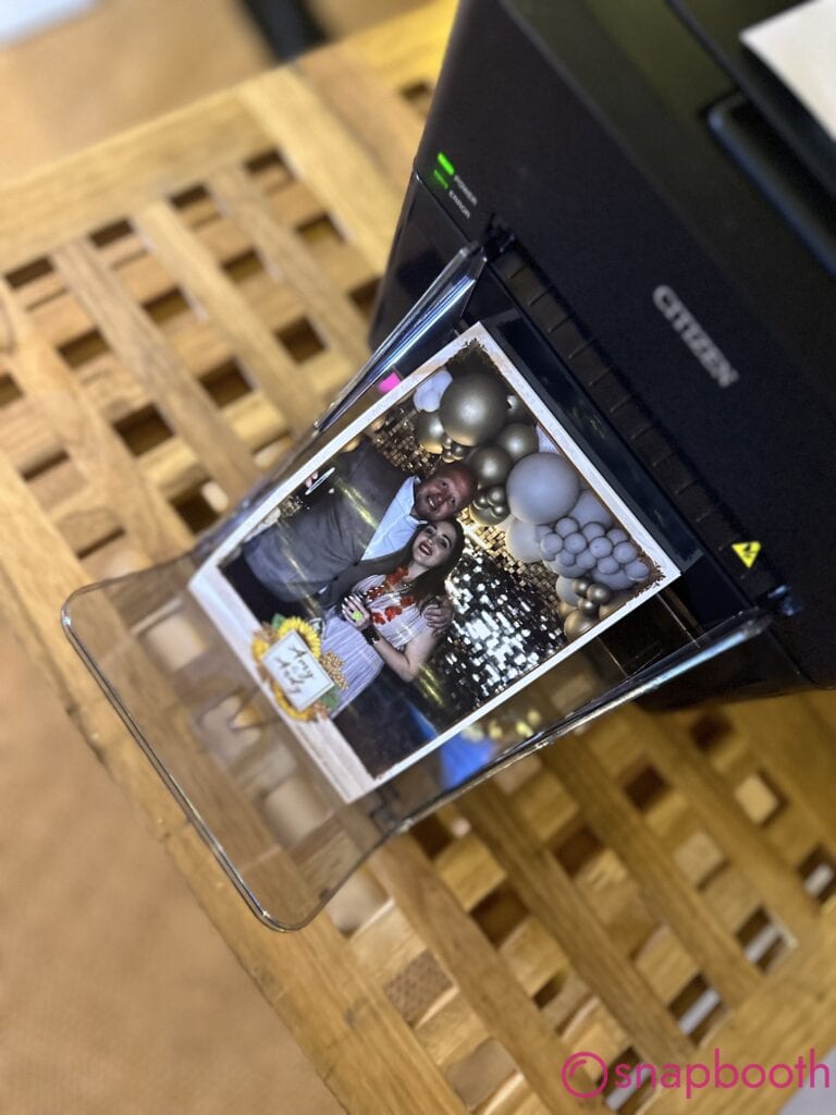 Andy and Amy wedding photo booth memories