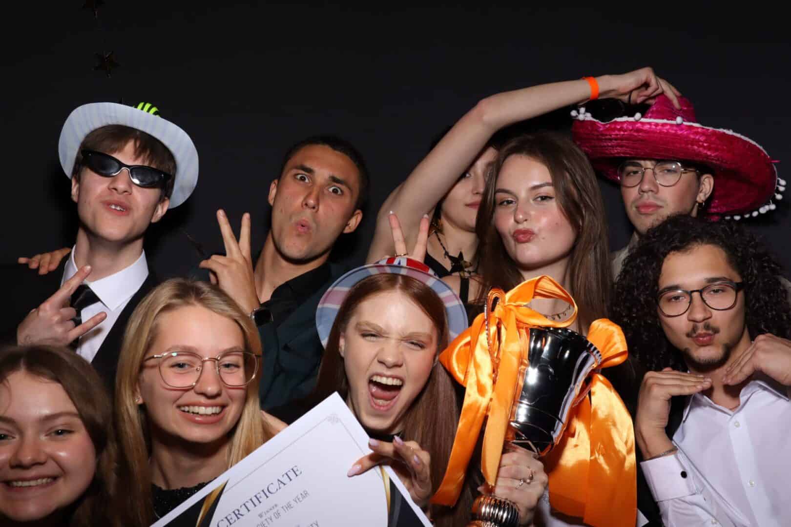 Retro Pod Brookes Union Awards Snap Booth October