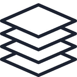 Multiple layers feature icon
