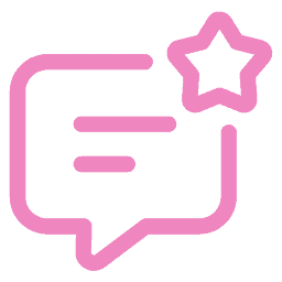 Customer review star icon