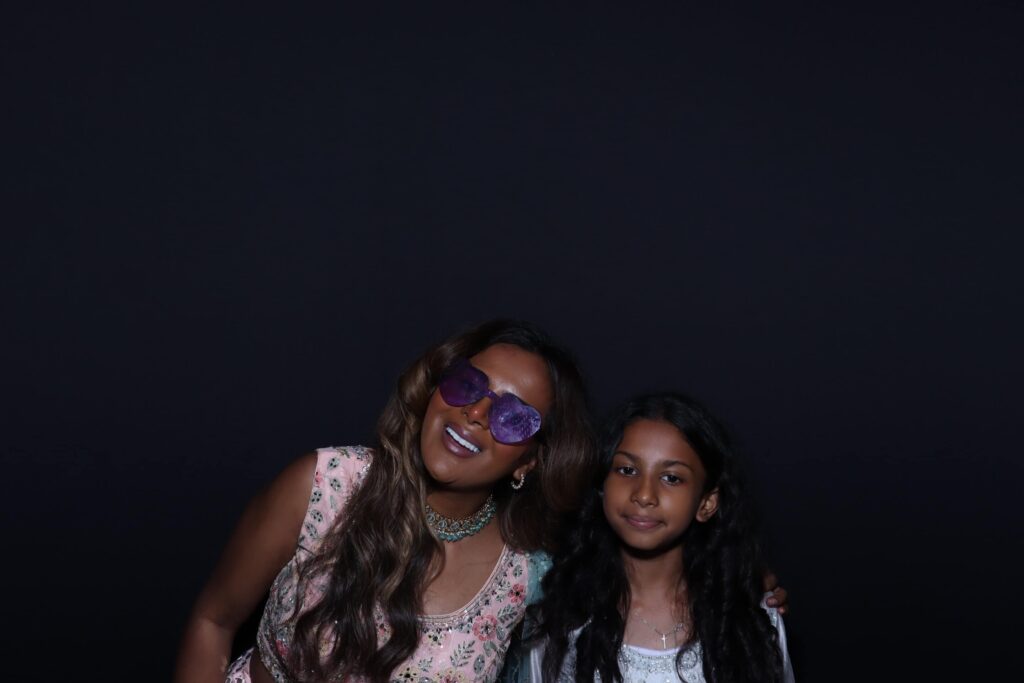 Photo booth hire Letchworth Garden City - wedding guests enjoying premium photo booth experience